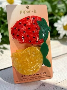 Piper K hair CLAW CLIPS NWT VIRAL